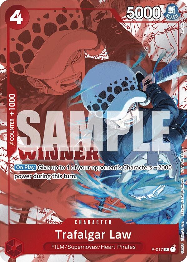 Trafalgar Law (Winner Pack Vol. 7) [One Piece Promotion Cards] | Deep Dive Games St. Marys