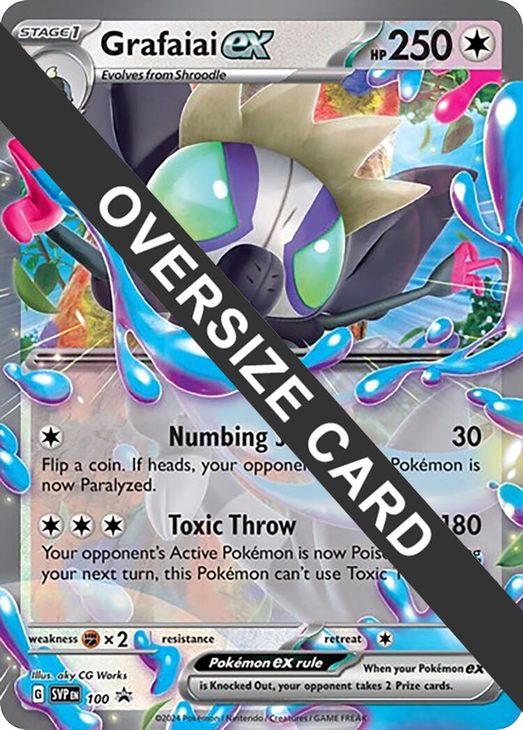 Grafaiai ex (100) (Jumbo Card) [Scarlet & Violet: Black Star Promos] | Deep Dive Games St. Marys
