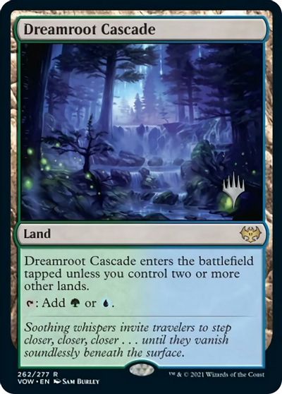 Dreamroot Cascade (Promo Pack) [Innistrad: Crimson Vow Promos] | Deep Dive Games St. Marys