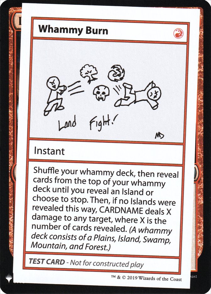 Whammy Burn [Mystery Booster Playtest Cards] | Deep Dive Games St. Marys