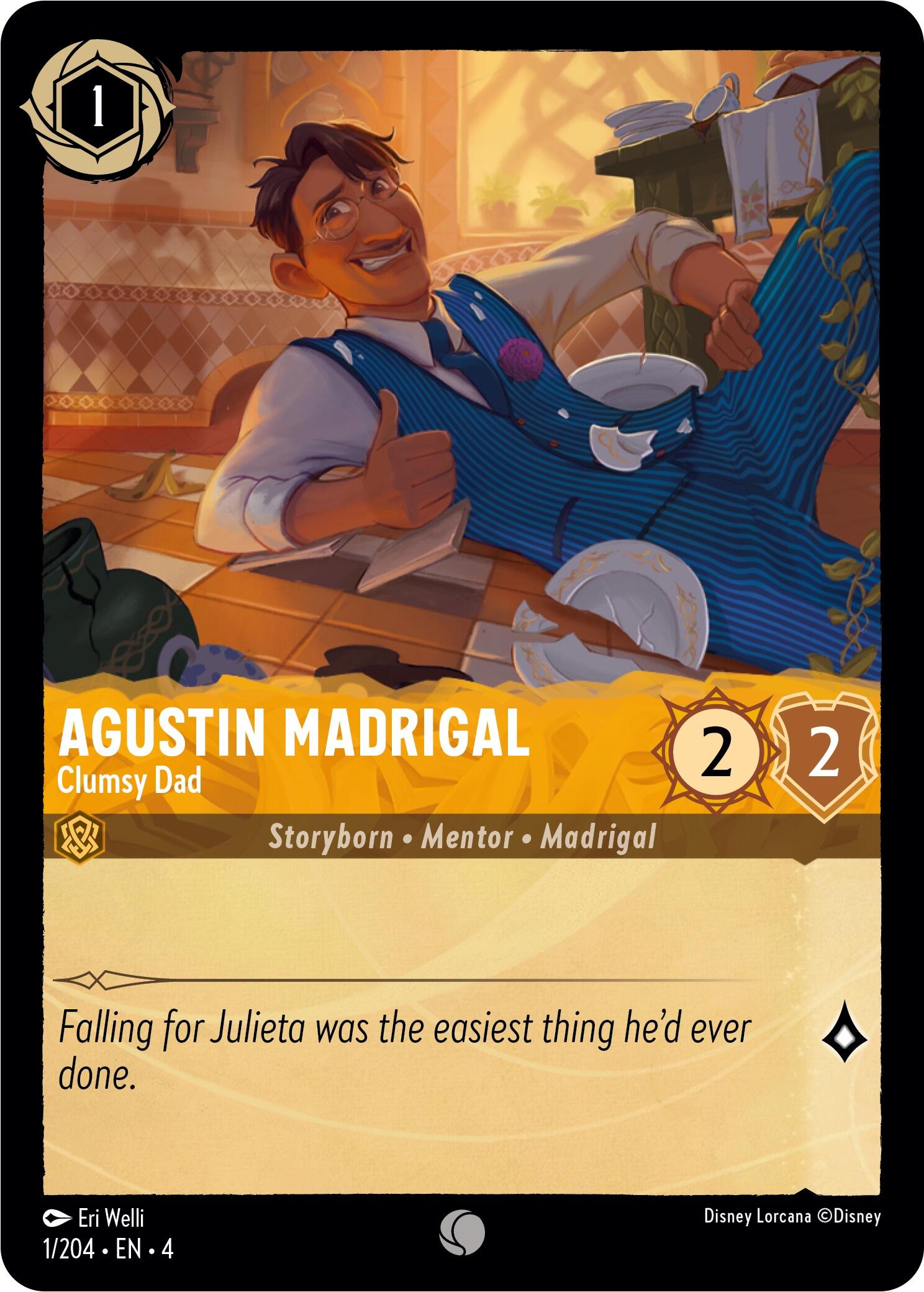 Agustin Madrigal - Clumsy Dad (1/204) [Ursula's Return] | Deep Dive Games St. Marys