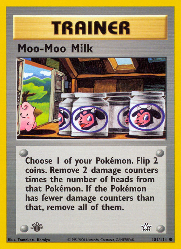 Moo-Moo Milk (101/111) [Neo Genesis 1st Edition] | Deep Dive Games St. Marys