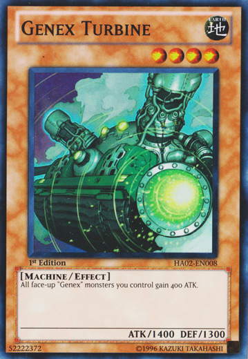 Genex Turbine [HA02-EN008] Super Rare | Deep Dive Games St. Marys