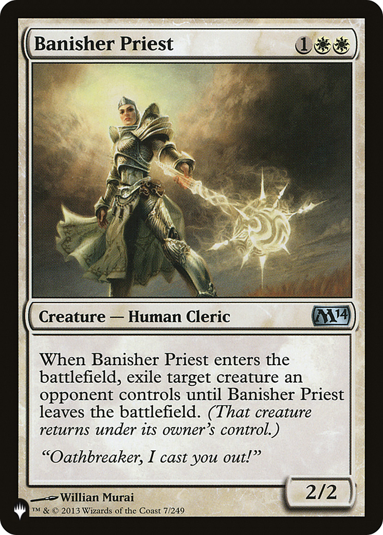 Banisher Priest [The List] | Deep Dive Games St. Marys