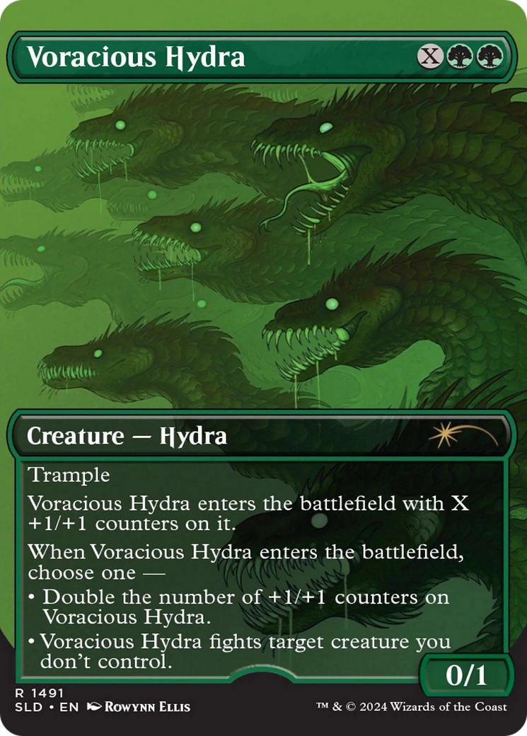 Voracious Hydra (Rainbow Foil) [Secret Lair Drop Series] | Deep Dive Games St. Marys