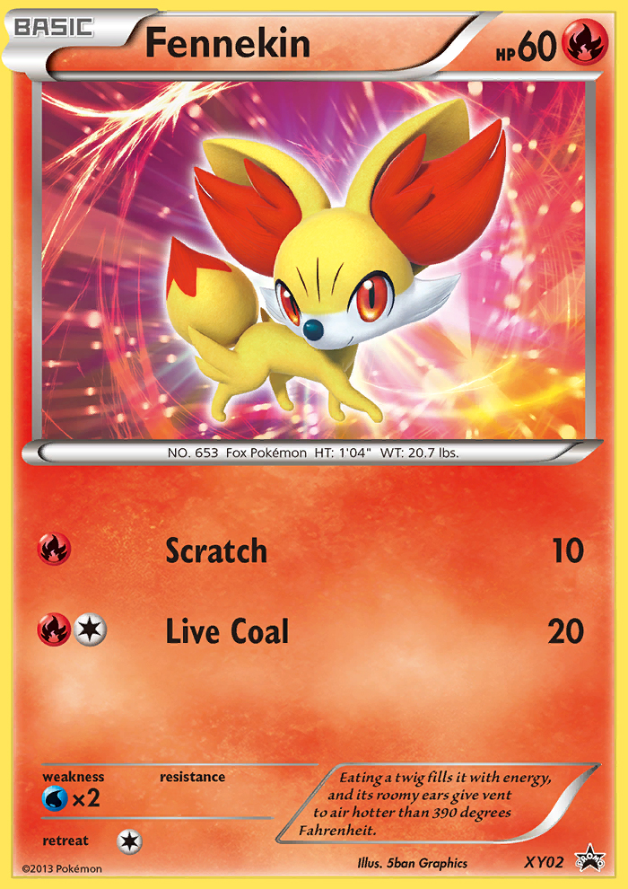 Fennekin (XY02) [XY: Black Star Promos] | Deep Dive Games St. Marys