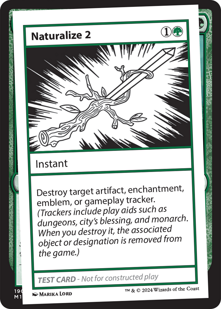 Naturalize 2 [Mystery Booster 2 Playtest Cards] | Deep Dive Games St. Marys