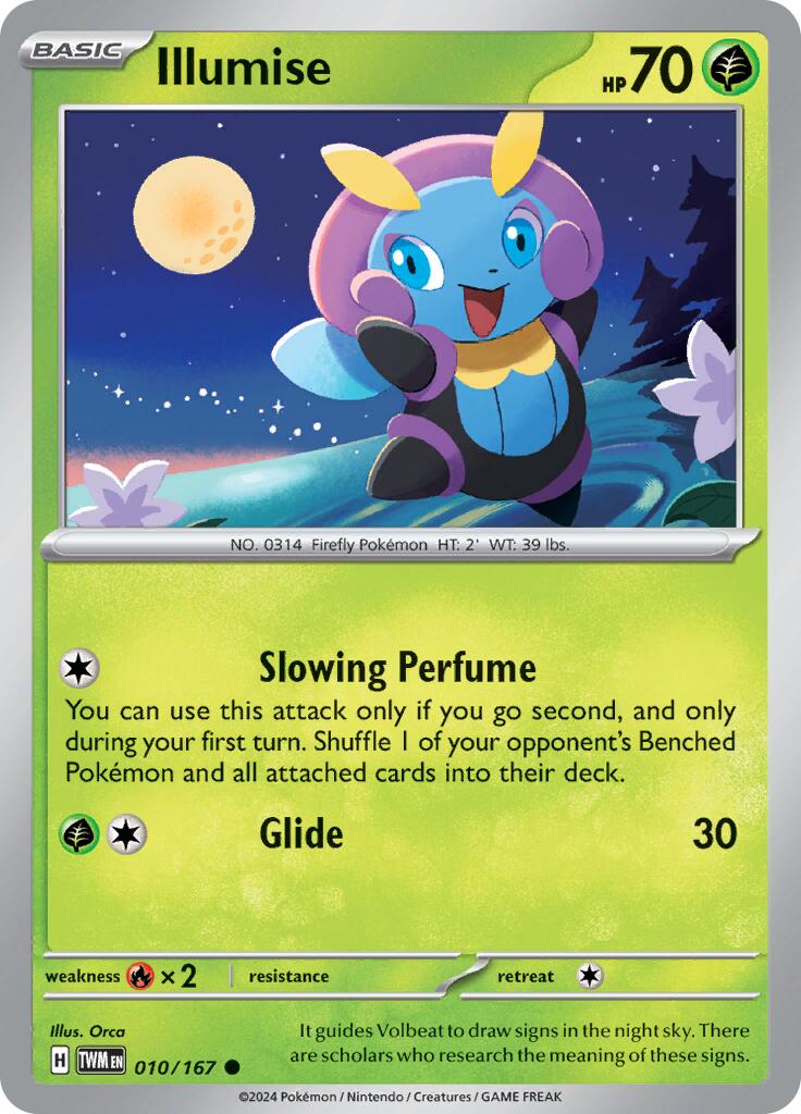 Illumise (010/167) [Scarlet & Violet: Twilight Masquerade] | Deep Dive Games St. Marys