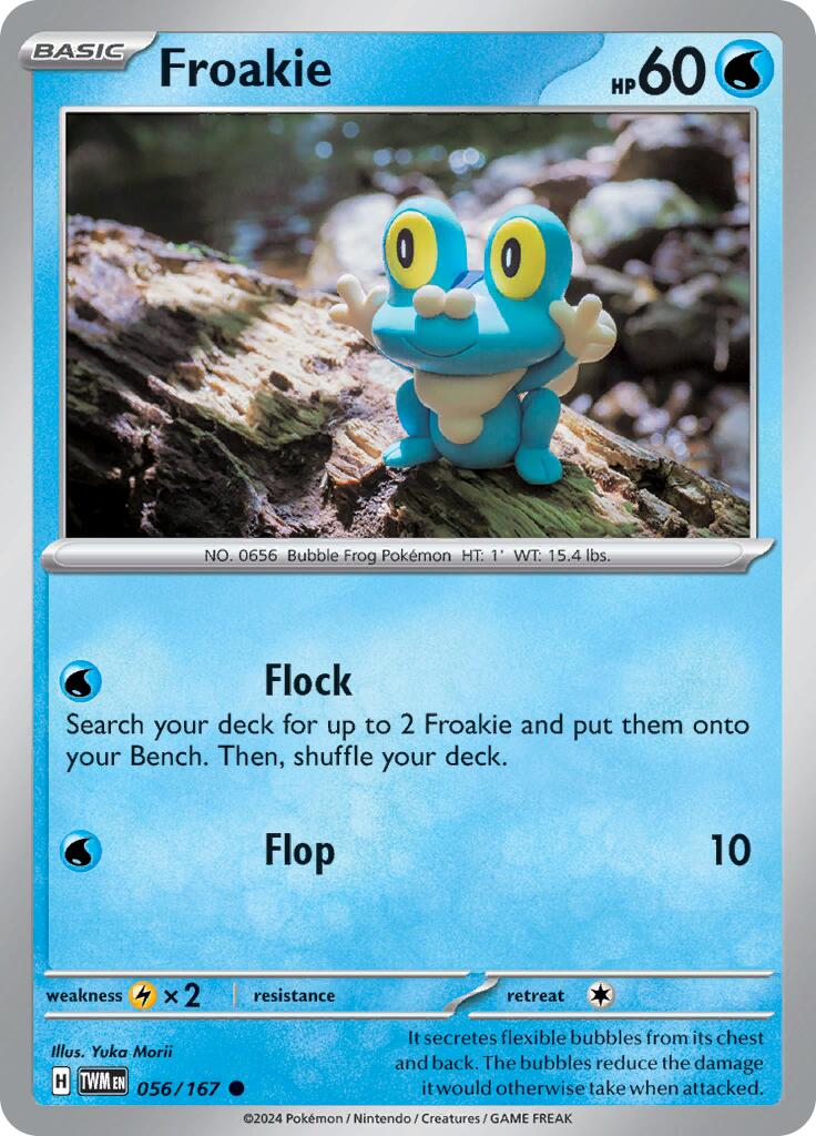 Froakie (056/167) [Scarlet & Violet: Twilight Masquerade] | Deep Dive Games St. Marys