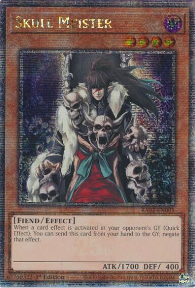 Skull Meister (Quarter Century Secret Rare) [RA02-EN005] Quarter Century Secret Rare | Deep Dive Games St. Marys