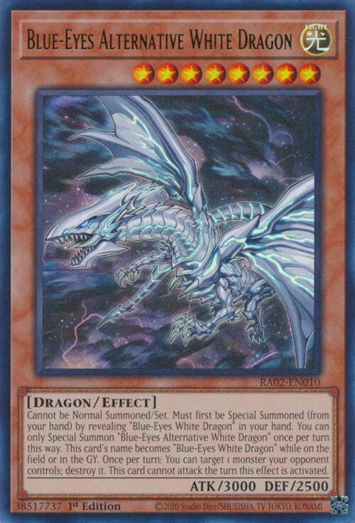 Blue-Eyes Alternative White Dragon [RA02-EN010] Super Rare | Deep Dive Games St. Marys