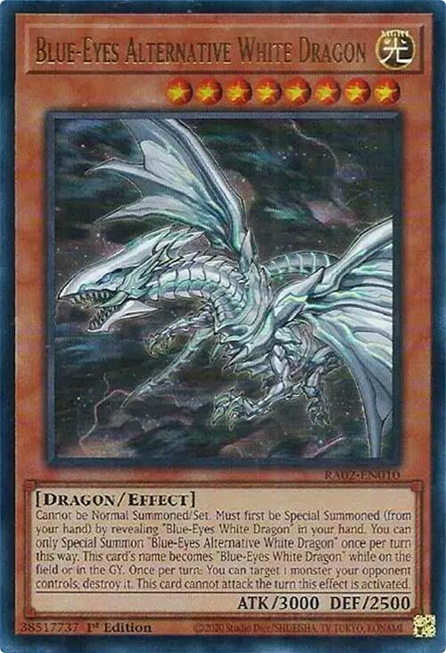 Blue-Eyes Alternative White Dragon (UR) [RA02-EN010] Ultra Rare | Deep Dive Games St. Marys