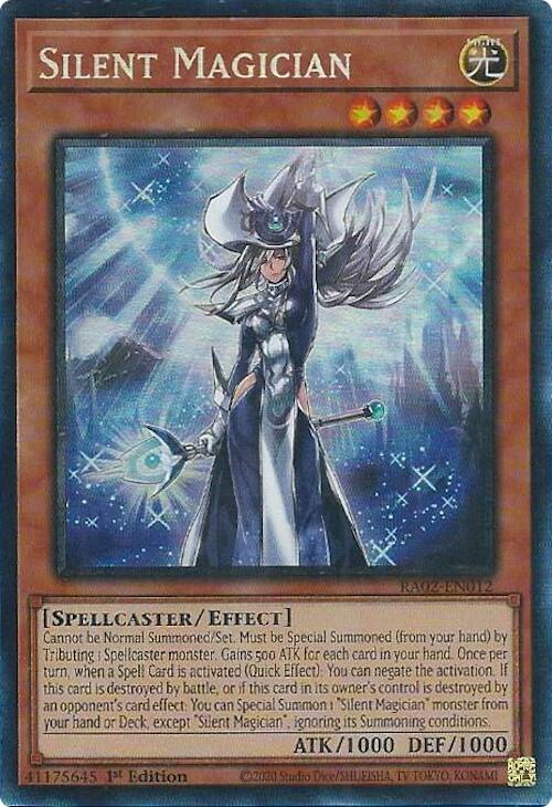 Silent Magician (PCR) [RA02-EN012] Prismatic Collector's Rare | Deep Dive Games St. Marys