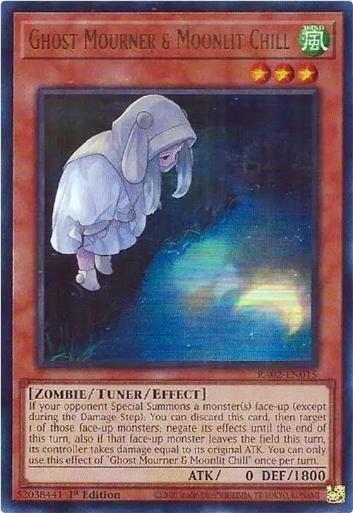 Ghost Mourner & Moonlit Chill (Alternate Art) (UR) [RA02-EN015] Ultra Rare | Deep Dive Games St. Marys