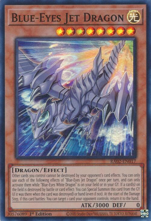 Blue-Eyes Jet Dragon [RA02-EN017] Super Rare | Deep Dive Games St. Marys