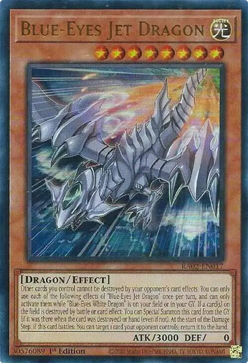 Blue-Eyes Jet Dragon (UR) [RA02-EN017] Ultra Rare | Deep Dive Games St. Marys