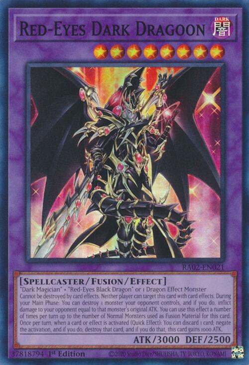 Red-Eyes Dark Dragoon [RA02-EN021] Super Rare | Deep Dive Games St. Marys