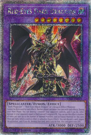 Red-Eyes Dark Dragoon (Quarter Century Secret Rare) [RA02-EN021] Quarter Century Secret Rare | Deep Dive Games St. Marys