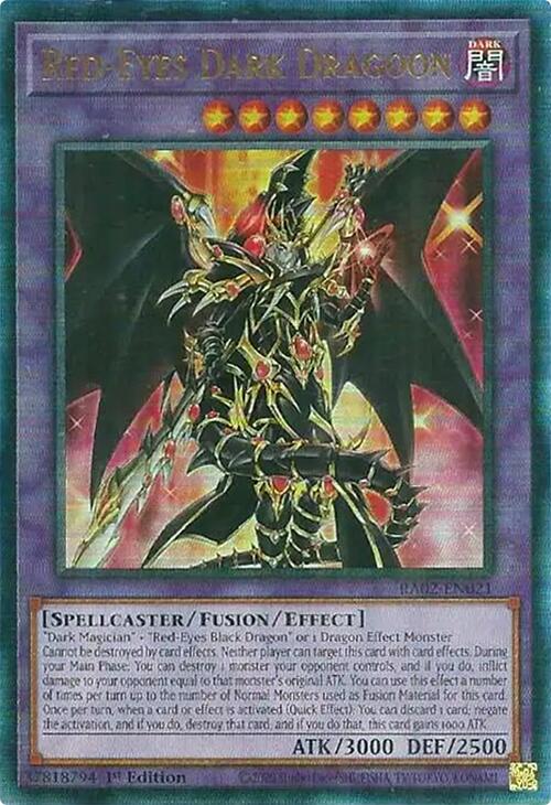 Red-Eyes Dark Dragoon (PUR) [RA02-EN021] Prismatic Ultimate Rare | Deep Dive Games St. Marys