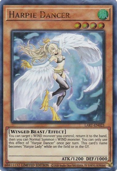 Harpie Dancer [LART-EN023] Ultra Rare | Deep Dive Games St. Marys