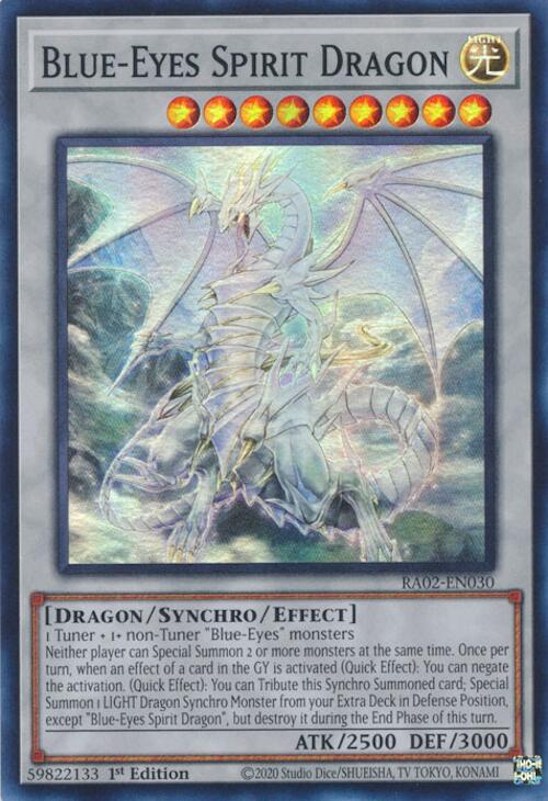 Blue-Eyes Spirit Dragon [RA02-EN030] Super Rare | Deep Dive Games St. Marys