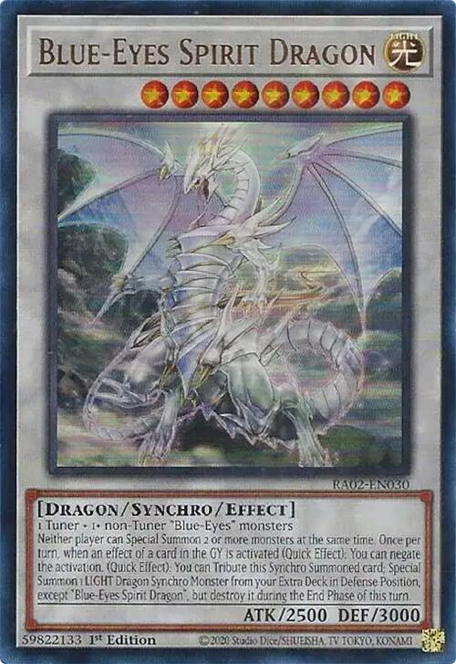 Blue-Eyes Spirit Dragon (UR) [RA02-EN030] Ultra Rare | Deep Dive Games St. Marys