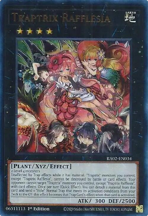 Traptrix Rafflesia (UR) [RA02-EN034] Ultra Rare | Deep Dive Games St. Marys