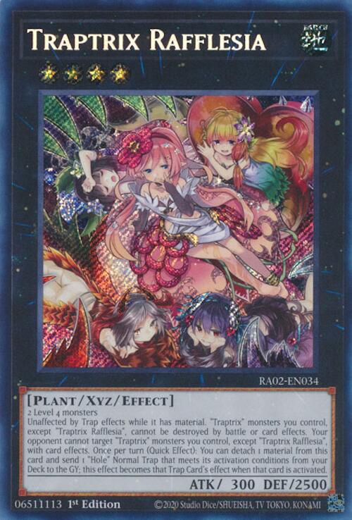 Traptrix Rafflesia (Secret Rare) [RA02-EN034] Secret Rare | Deep Dive Games St. Marys