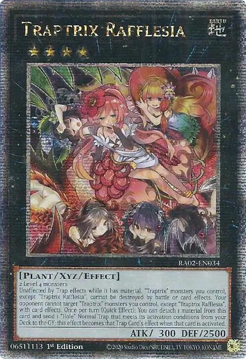 Traptrix Rafflesia (Quarter Century Secret Rare) [RA02-EN034] Quarter Century Secret Rare | Deep Dive Games St. Marys