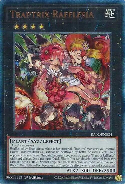 Traptrix Rafflesia (PUR) [RA02-EN034] Prismatic Ultimate Rare | Deep Dive Games St. Marys