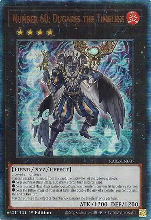 Number 60: Dugares the Timeless (PUR) [RA02-EN037] Prismatic Ultimate Rare | Deep Dive Games St. Marys