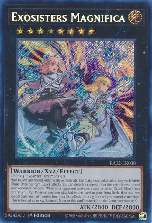 Exosisters Magnifica (Secret Rare) [RA02-EN038] Secret Rare | Deep Dive Games St. Marys