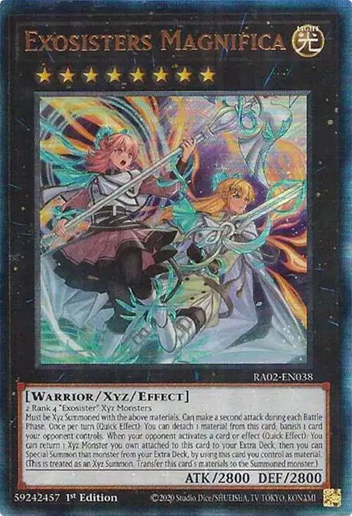 Exosisters Magnifica (PUR) [RA02-EN038] Prismatic Ultimate Rare | Deep Dive Games St. Marys