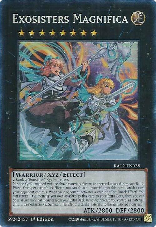 Exosisters Magnifica (PCR) [RA02-EN038] Prismatic Collector's Rare | Deep Dive Games St. Marys