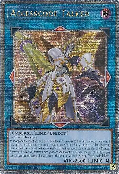 Accesscode Talker (Quarter Century Secret Rare) [RA02-EN044] Quarter Century Secret Rare | Deep Dive Games St. Marys