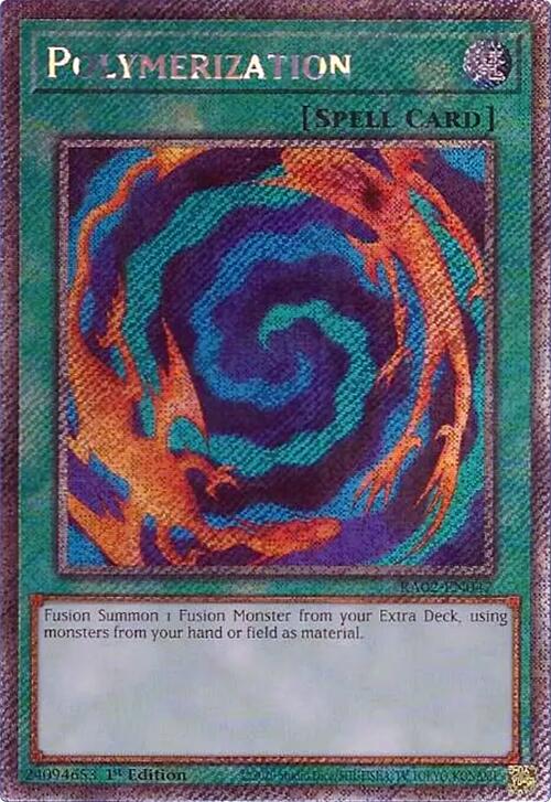 Polymerization (Platinum Secret Rare) [RA02-EN047] Platinum Secret Rare | Deep Dive Games St. Marys