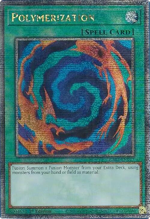 Polymerization (Quarter Century Secret Rare) [RA02-EN047] Quarter Century Secret Rare | Deep Dive Games St. Marys