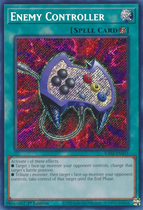Enemy Controller (Secret Rare) [RA02-EN051] Secret Rare | Deep Dive Games St. Marys