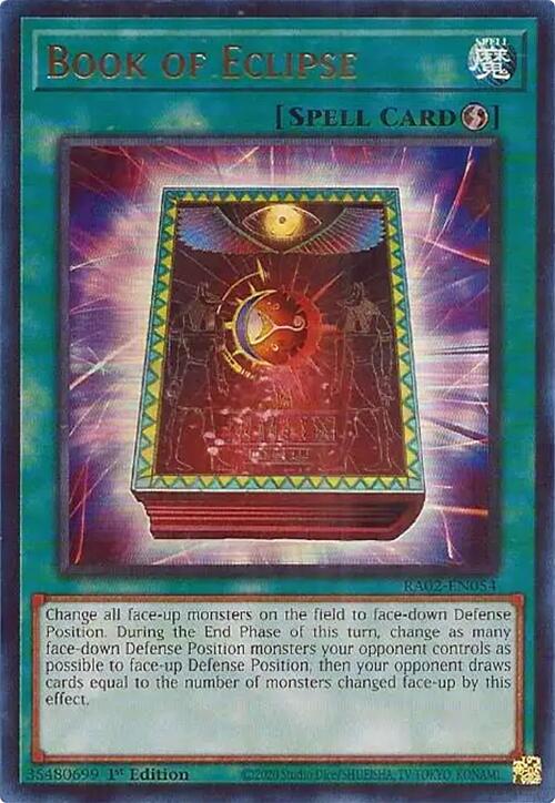 Book of Eclipse (UR) [RA02-EN054] Ultra Rare | Deep Dive Games St. Marys