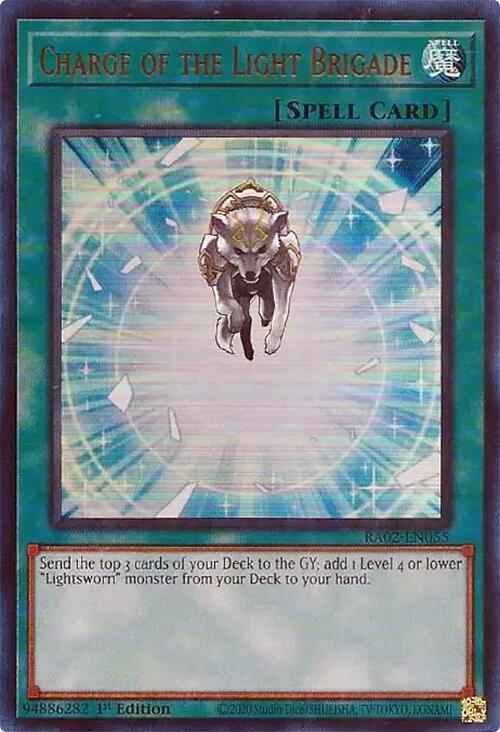Charge of the Light Brigade (UR) [RA02-EN055] Ultra Rare | Deep Dive Games St. Marys