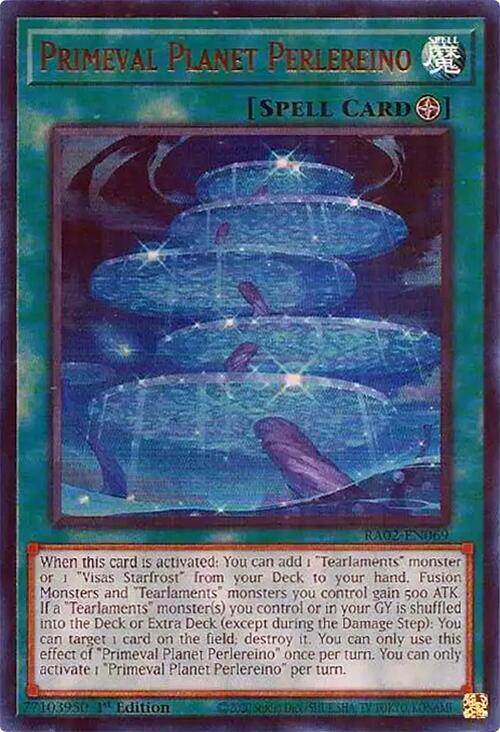 Primeval Planet Perlereino (UR) [RA02-EN069] Ultra Rare | Deep Dive Games St. Marys
