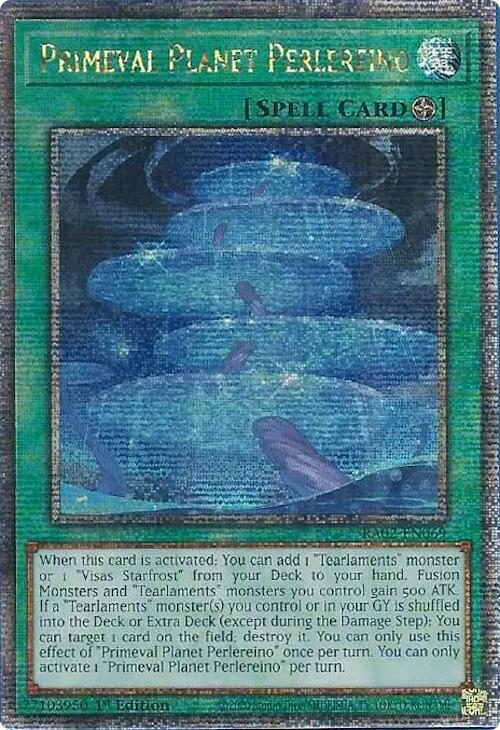 Primeval Planet Perlereino (Quarter Century Secret Rare) [RA02-EN069] Quarter Century Secret Rare | Deep Dive Games St. Marys