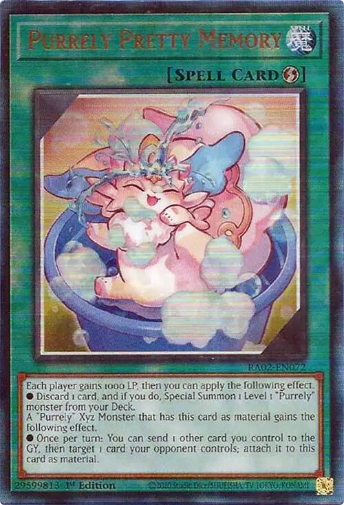 Purrely Pretty Memory (PUR) [RA02-EN072] Prismatic Ultimate Rare | Deep Dive Games St. Marys