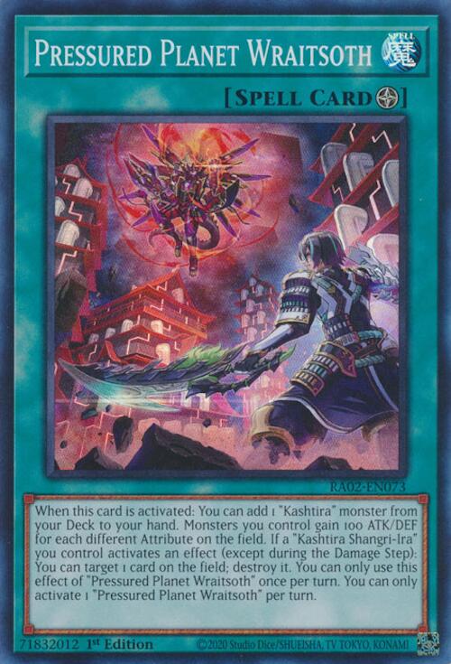 Pressured Planet Wraitsoth [RA02-EN073] Super Rare | Deep Dive Games St. Marys