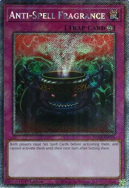 Anti-Spell Fragrance (Platinum Secret Rare) [RA02-EN076] Platinum Secret Rare | Deep Dive Games St. Marys