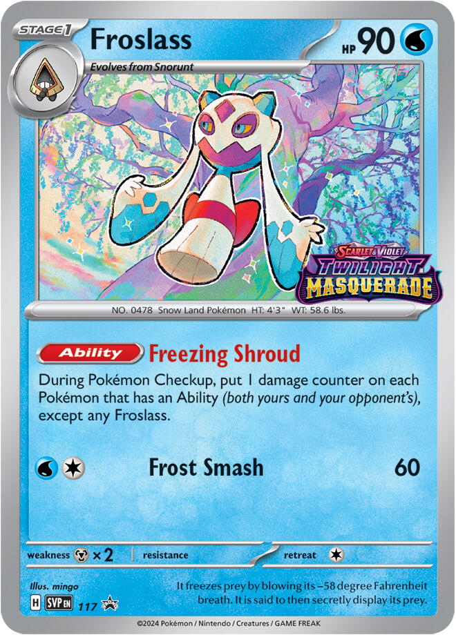 Froslass (117) [Scarlet & Violet: Black Star Promos] | Deep Dive Games St. Marys