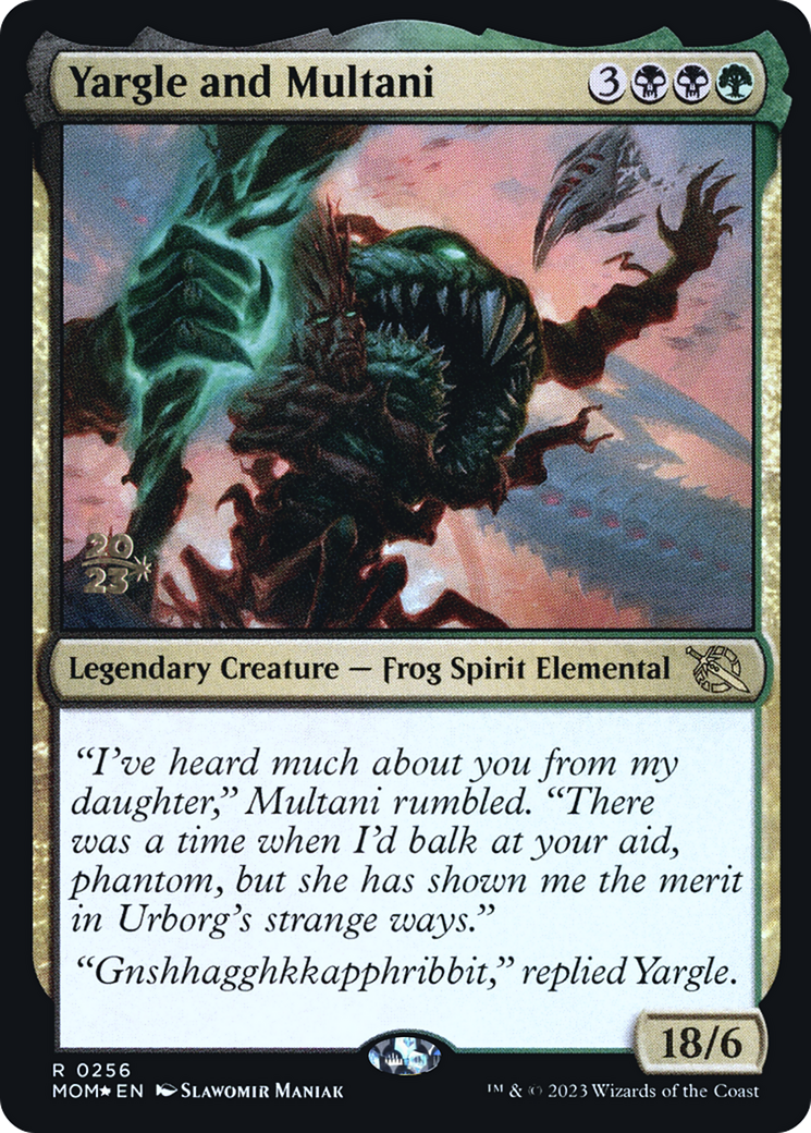 Yargle and Multani [March of the Machine Prerelease Promos] | Deep Dive Games St. Marys