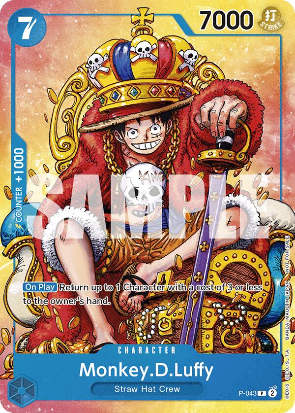 Monkey.D.Luffy (Convention Promo 2024) [One Piece Promotion Cards] | Deep Dive Games St. Marys