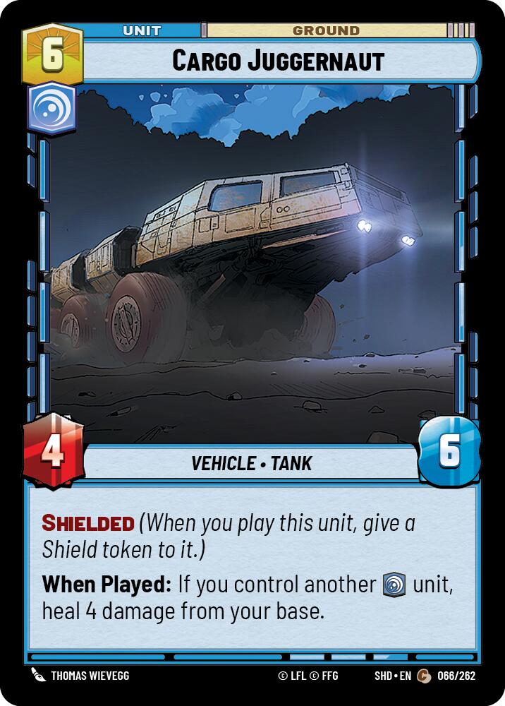 Cargo Juggernaut (066/262) [Shadows of the Galaxy] | Deep Dive Games St. Marys