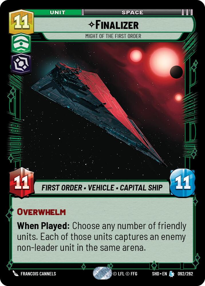 Finalizer - Might of the First Order (092/262) [Shadows of the Galaxy] | Deep Dive Games St. Marys